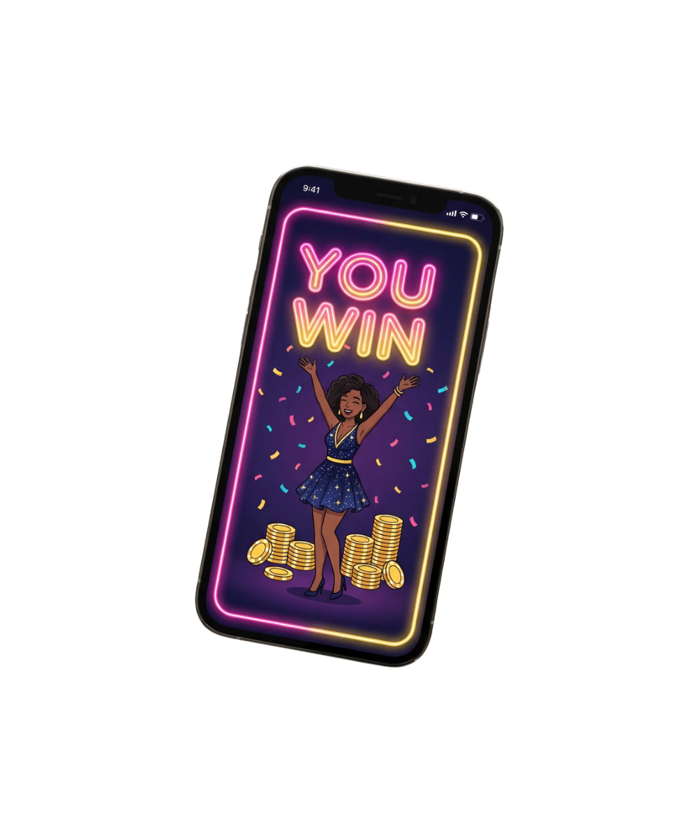 Mobile casino UI preview